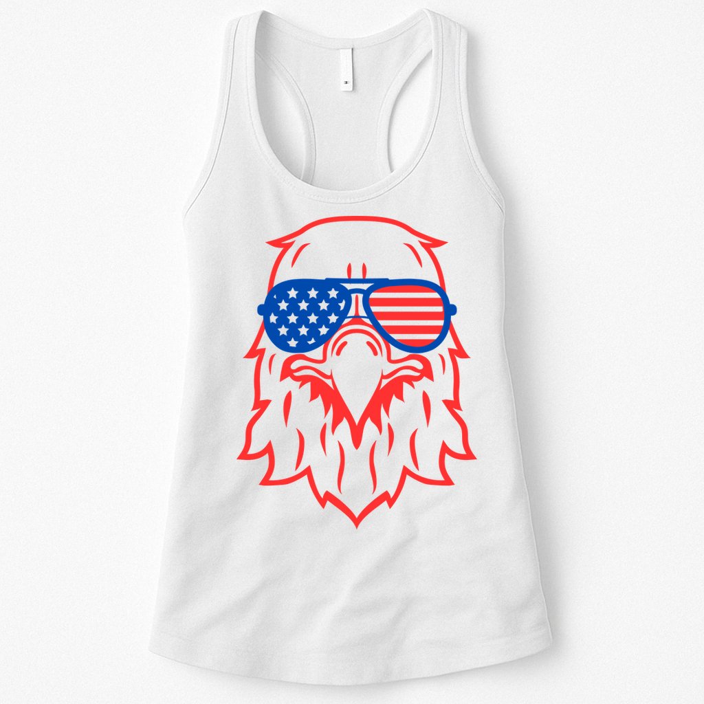 American Eagle 4th Of July Festive Womens Tank Top