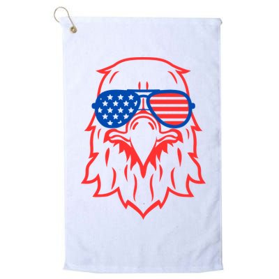 American Eagle 4th Of July Festive Golf Towel