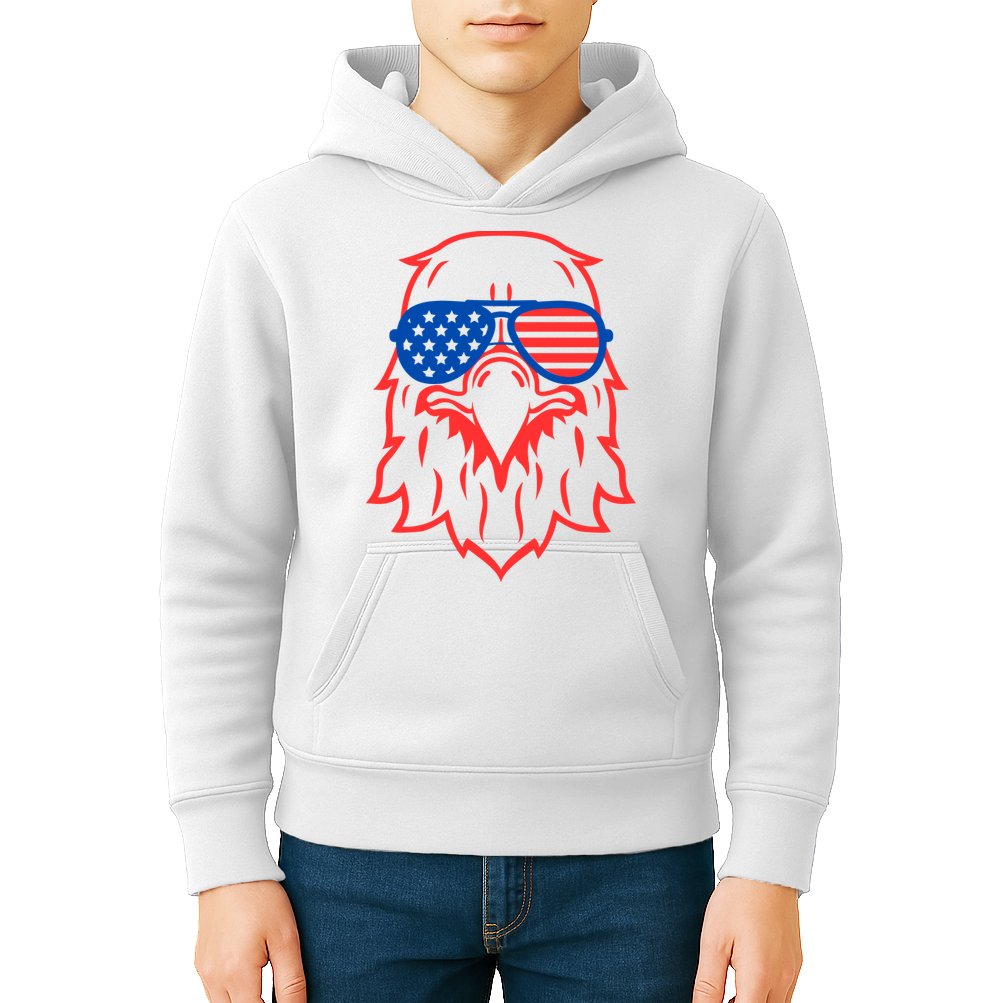 American Eagle 4th Of July Festive Kids Hoodie