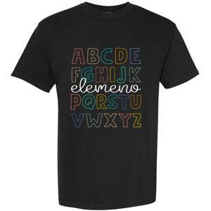 ABC Elemeno Alphabet Kindergarten Teachers Back to School Garment-Dyed Heavyweight T-Shirt