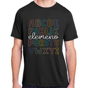 ABC Elemeno Alphabet Kindergarten Teachers Back to School Adult ChromaSoft Performance T-Shirt