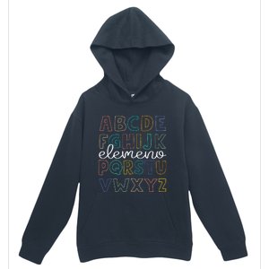 ABC Elemeno Alphabet Kindergarten Teachers Back to School Urban Pullover Hoodie