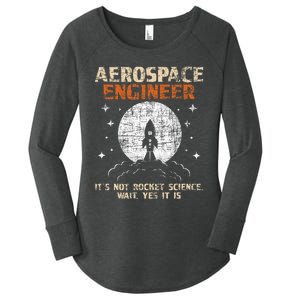 Aerospace Engineer Aeronautical Engineering Aviation Lover Women's Perfect Tri Tunic Long Sleeve Shirt