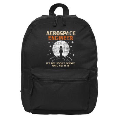 Aerospace Engineer Aeronautical Engineering Aviation Lover 16 in Basic Backpack