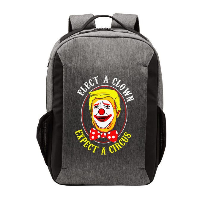 Anti-Trump Elect A Clown Expect A Circus Resist Protest Vector Backpack