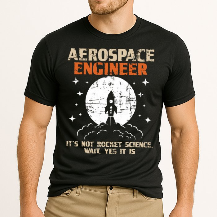 Aerospace Engineer Aeronautical Engineering Aviation Lover Cooling Performance Crew T-Shirt