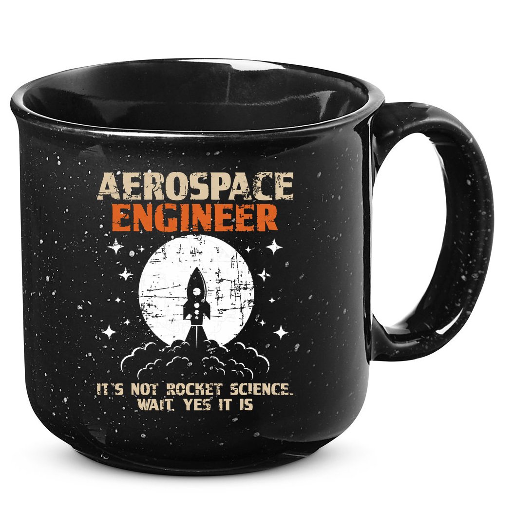Aerospace Engineer Aeronautical Engineering Aviation Lover 15oz Campfire Ceramic Mug