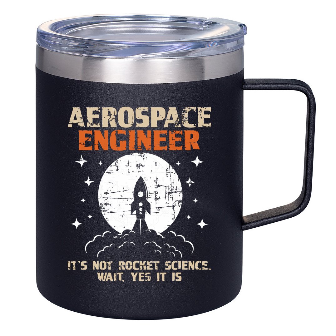 Aerospace Engineer Aeronautical Engineering Aviation Lover 12oz Stainless Steel Coffee Mug