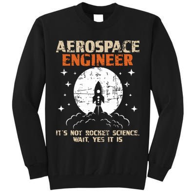 Aerospace Engineer Aeronautical Engineering Aviation Lover Tall Sweatshirt