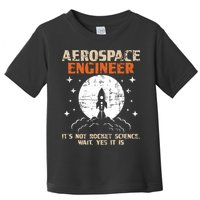 Aerospace Engineer Aeronautical Engineering Aviation Lover Toddler T-Shirt