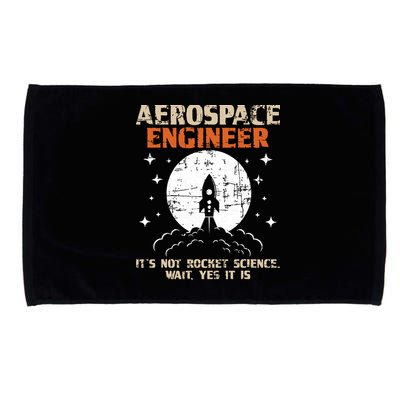Aerospace Engineer Aeronautical Engineering Aviation Lover Microfiber Hand Towel