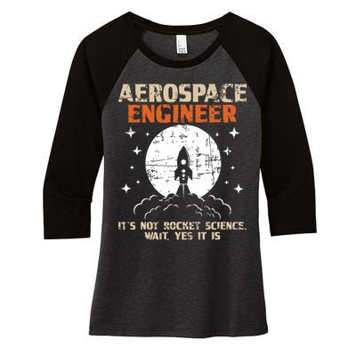 Aerospace Engineer Aeronautical Engineering Aviation Lover Women's Tri-Blend 3/4-Sleeve Raglan Shirt