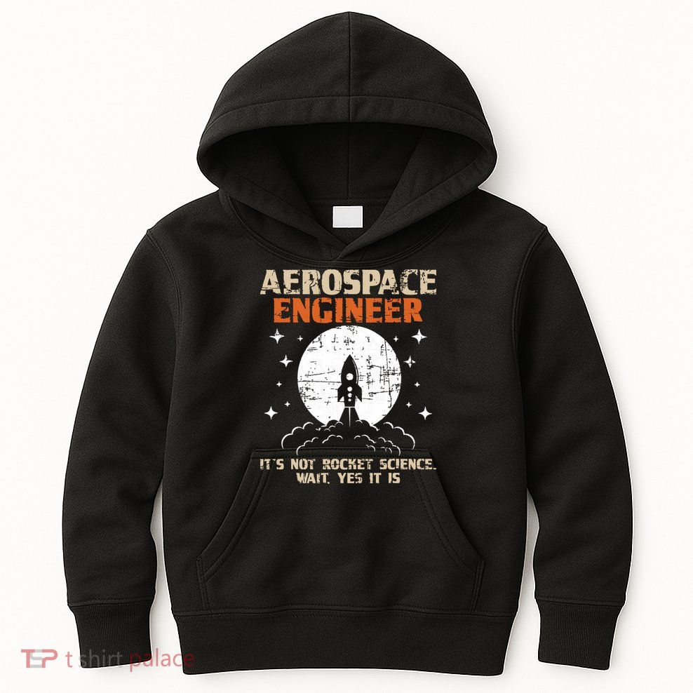 Aerospace Engineer Aeronautical Engineering Aviation Lover Kids Hoodie