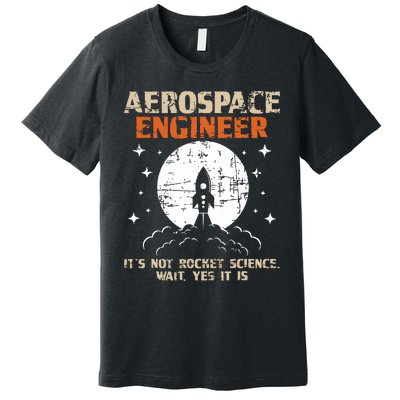 Aerospace Engineer Aeronautical Engineering Aviation Lover Premium T-Shirt