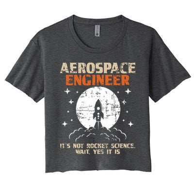 Aerospace Engineer Aeronautical Engineering Aviation Lover Crop Top