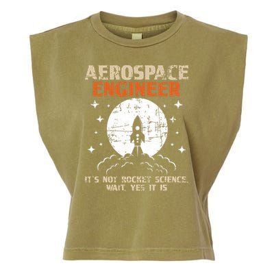 Aerospace Engineer Aeronautical Engineering Aviation Lover Garment-Dyed Women's Muscle Tee