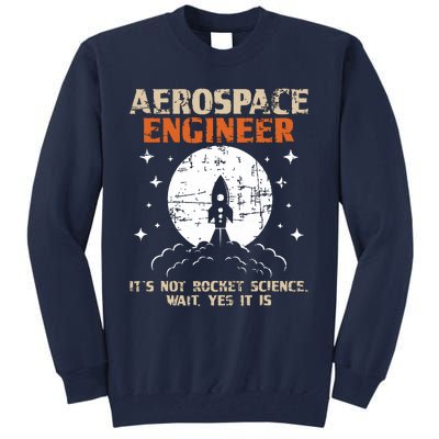 Aerospace Engineer Aeronautical Engineering Aviation Lover Tall Sweatshirt