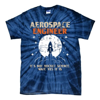 Aerospace Engineer Aeronautical Engineering Aviation Lover Tie-Dye T-Shirt