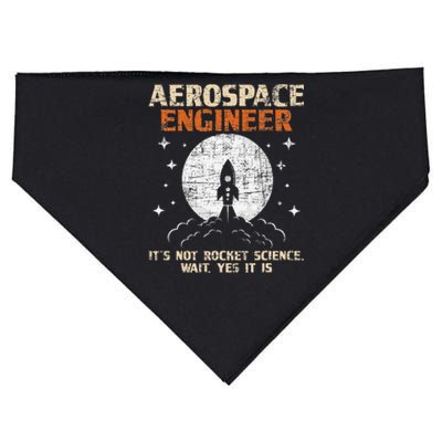 Aerospace Engineer Aeronautical Engineering Aviation Lover USA-Made Doggie Bandana