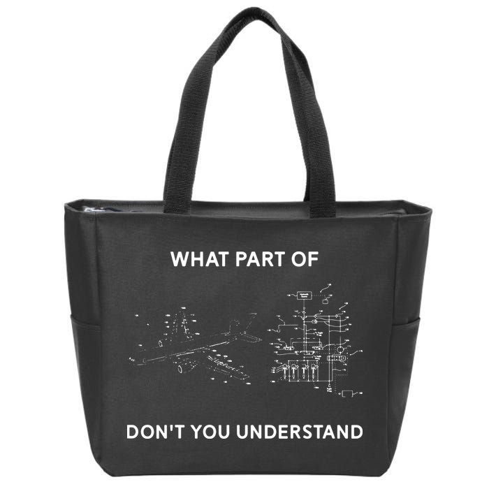 Aerospace Engineering Aerospace Engineer Zip Tote Bag
