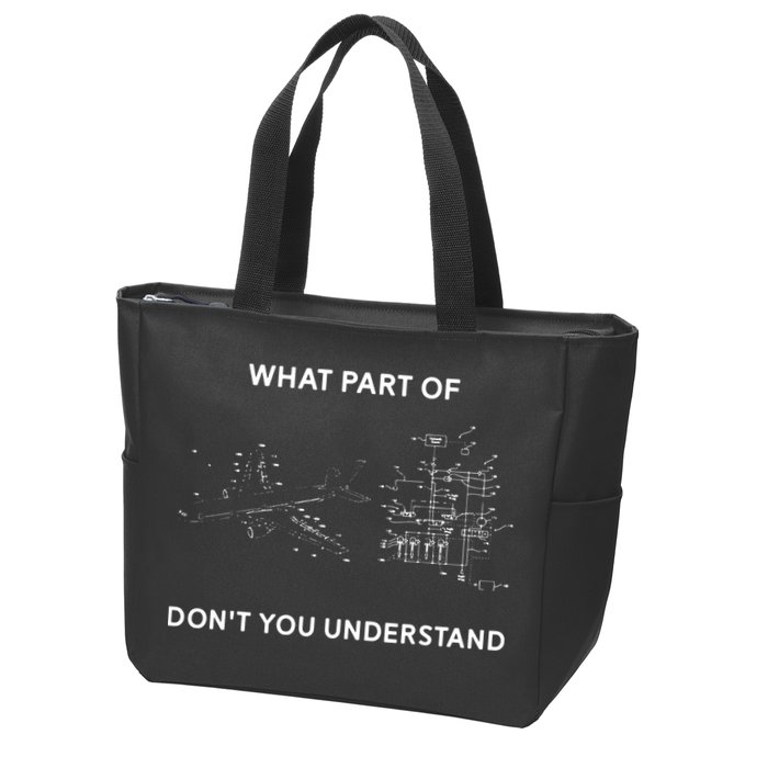 Aerospace Engineering Aerospace Engineer Zip Tote Bag