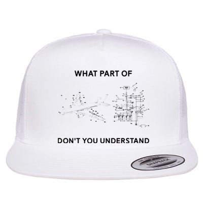 Aerospace Engineering Aerospace Engineer Flat Bill Trucker Hat