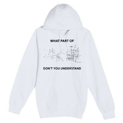 Aerospace Engineering Aerospace Engineer Premium Pullover Hoodie