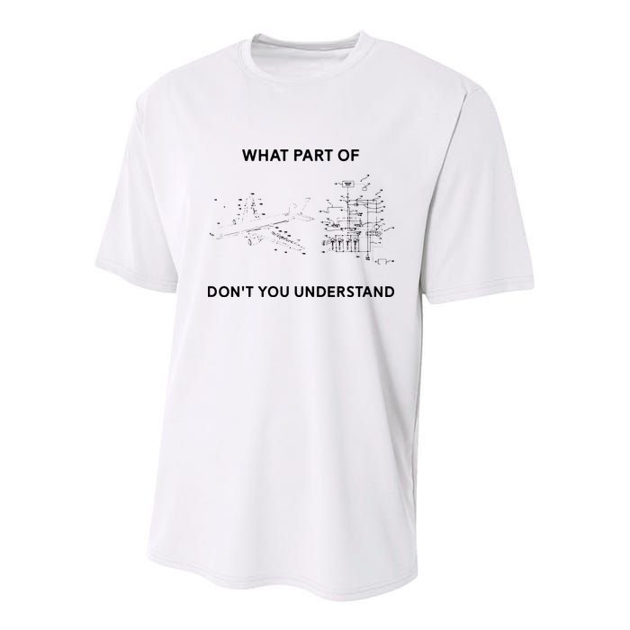 Aerospace Engineering Aerospace Engineer Youth Performance Sprint T-Shirt