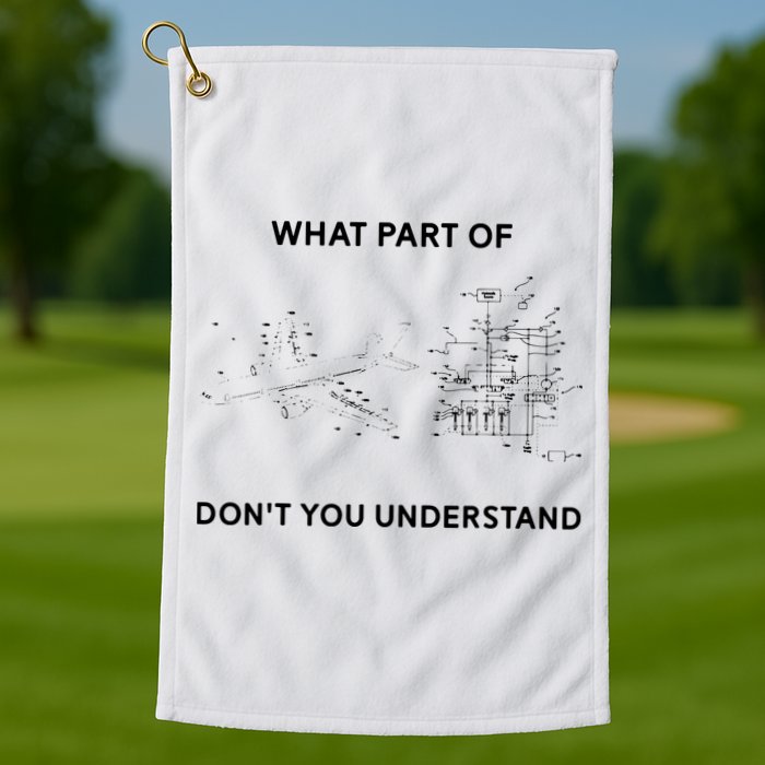 Aerospace Engineering Aerospace Engineer Golf Towel