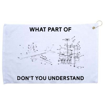 Aerospace Engineering Aerospace Engineer Grommeted Golf Towel