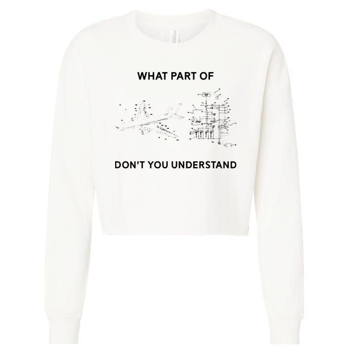 Aerospace Engineering Aerospace Engineer Cropped Pullover Crew