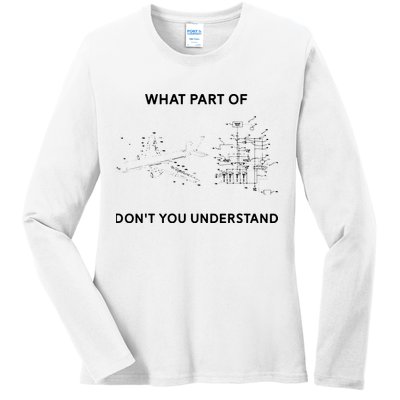 Aerospace Engineering Aerospace Engineer Ladies Long Sleeve Shirt