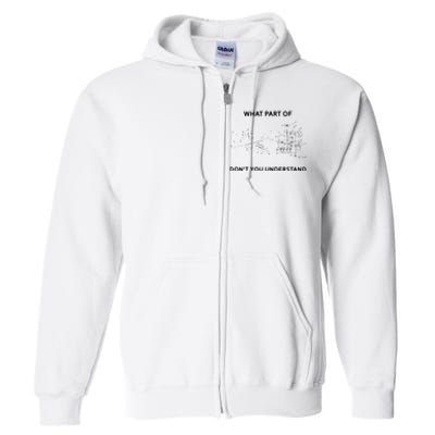 Aerospace Engineering Aerospace Engineer Full Zip Hoodie