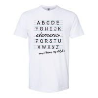 ABC Elemeno Alphabet Kindergarten Preschool Teacher Softstyle CVC T-Shirt