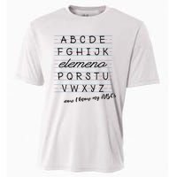 ABC Elemeno Alphabet Kindergarten Preschool Teacher Cooling Performance Crew T-Shirt