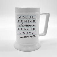 ABC Elemeno Alphabet Kindergarten Preschool Teacher Beer Stein