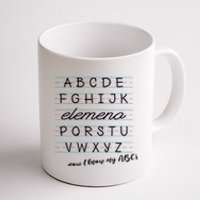 ABC Elemeno Alphabet Kindergarten Preschool Teacher Coffee Mug