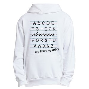 ABC Elemeno Alphabet Kindergarten Preschool Teacher Urban Pullover Hoodie