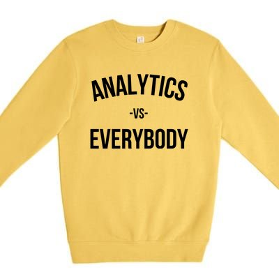 Analytics Everybody Premium Crewneck Sweatshirt