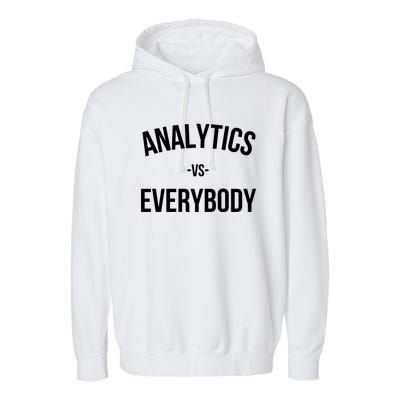 Analytics Everybody Garment-Dyed Fleece Hoodie