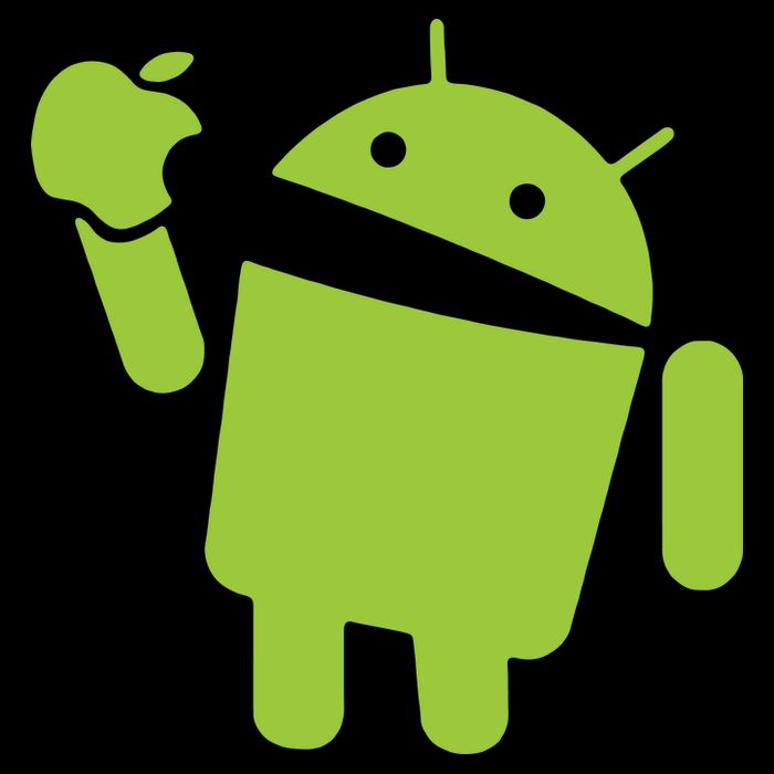 Android Eats Apple Funny Nerd Computer Coffee Mug