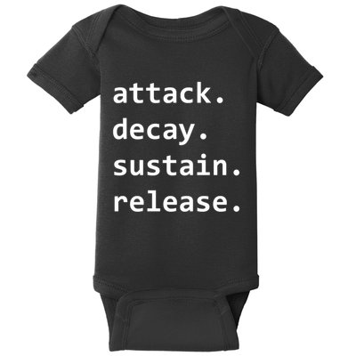 Adsr Envelope Baby Bodysuit