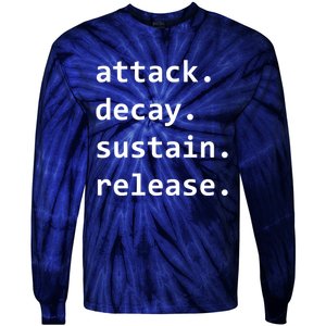 Adsr Envelope Tie-Dye Long Sleeve Shirt