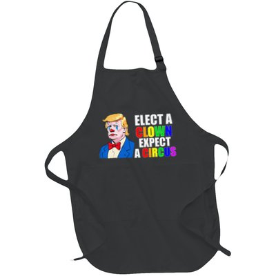 Anti-Trump Elect A Clown Expect A Circus Resist Protest Apron
