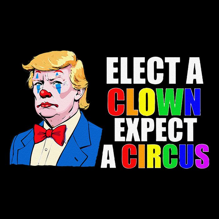 Anti-Trump Elect A Clown Expect A Circus Resist Protest Womens Tank Top