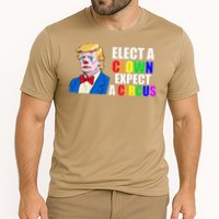 Anti-Trump Elect A Clown Expect A Circus Resist Protest Cooling Performance Crew T-Shirt