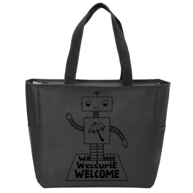 Armchair Expert Zip Tote Bag