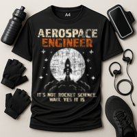 Aerospace Engineer Aeronautical Engineering Aviation Lover Cooling Performance Crew T-Shirt