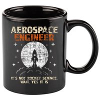 Aerospace Engineer Aeronautical Engineering Aviation Lover 11oz C Handle Ceramic Mug