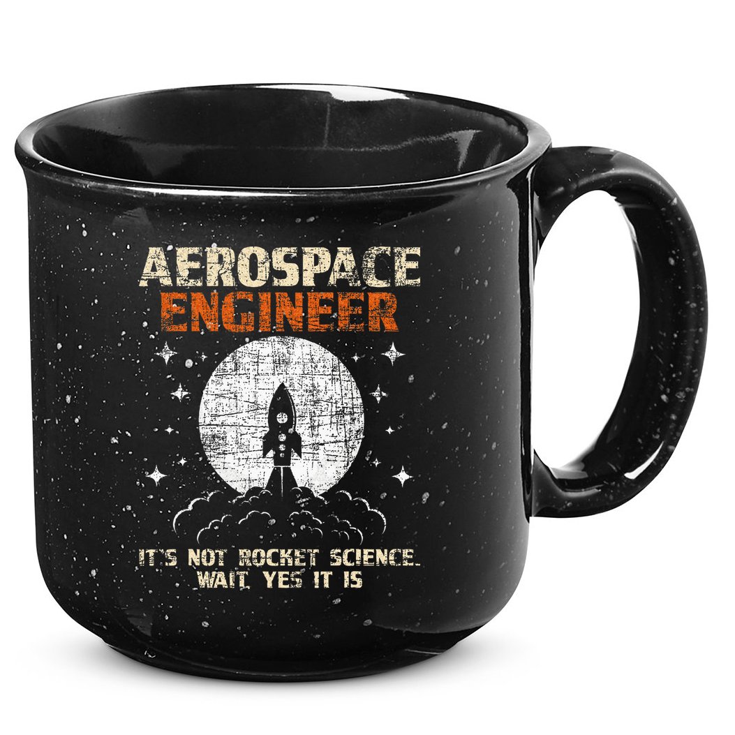 Aerospace Engineer Aeronautical Engineering Aviation Lover 15oz Campfire Ceramic Mug